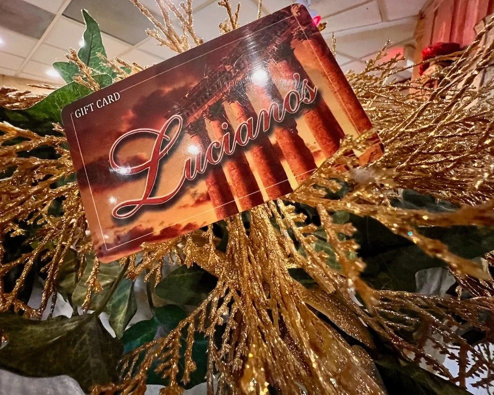 Get your Christmas shopping done early! A Luciano's Gift Card is the perfect gift for the foodie in your life!

https://onelink.quickgifts.com/merchant/lucianos-italian-restaurant/