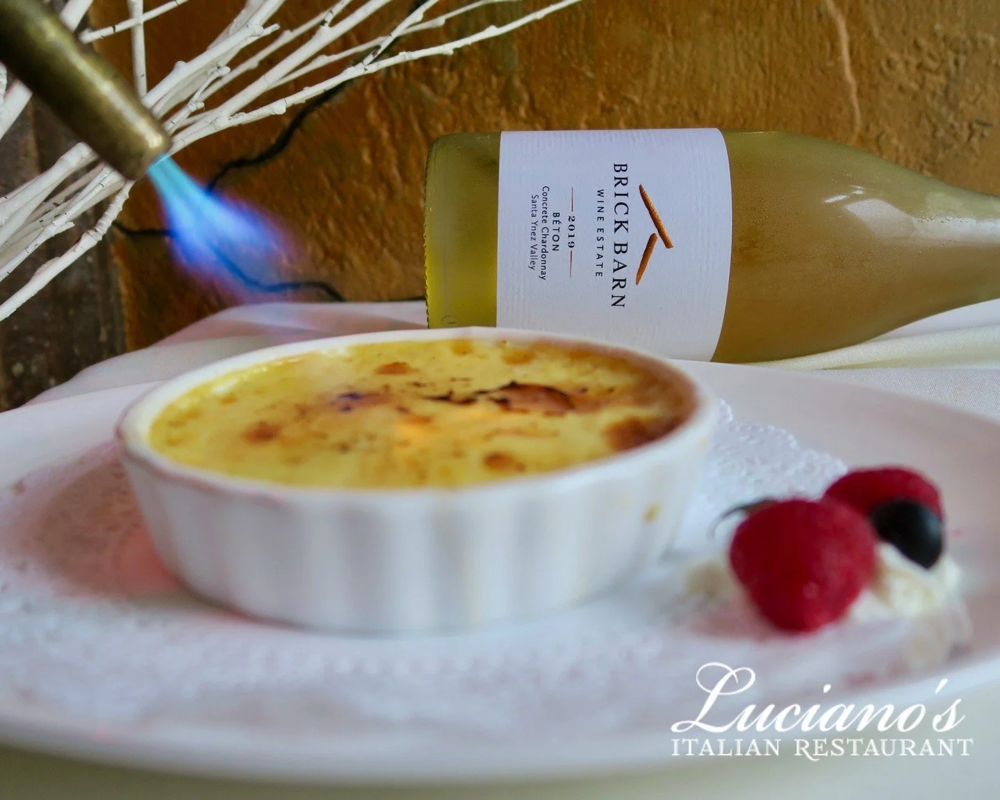 There's romance in the air at Luciano's! Reserve your Valentine's Day dinner today!