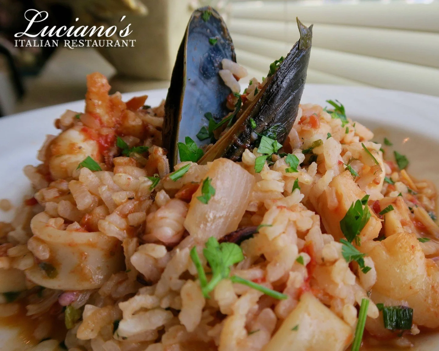 Don't feel like cooking this weekend? Do dinner at Luciano's and let us handle it!