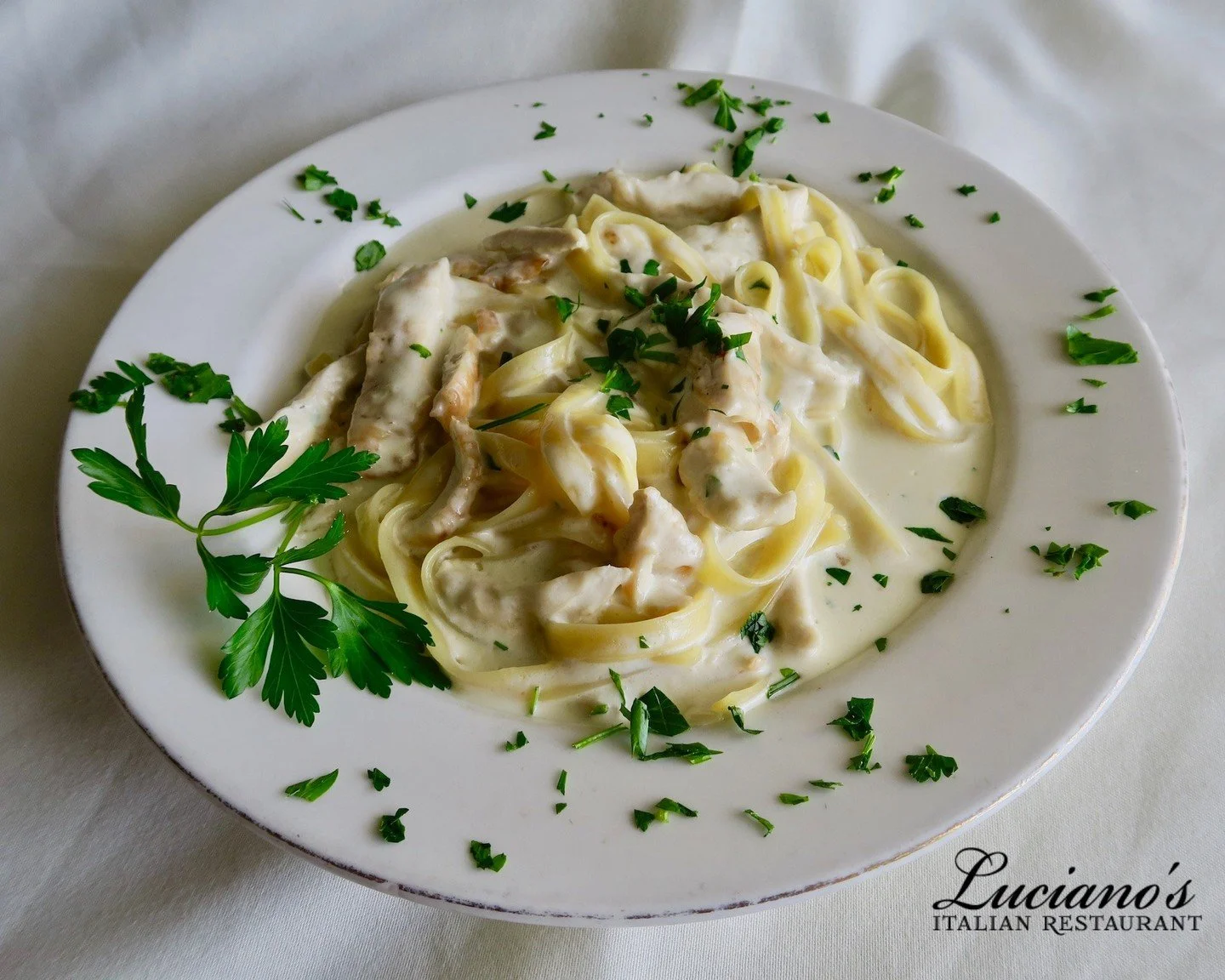 Sunday family dinners is a Luciano's tradition! Come spend the evening with us, we'd love to see you all!