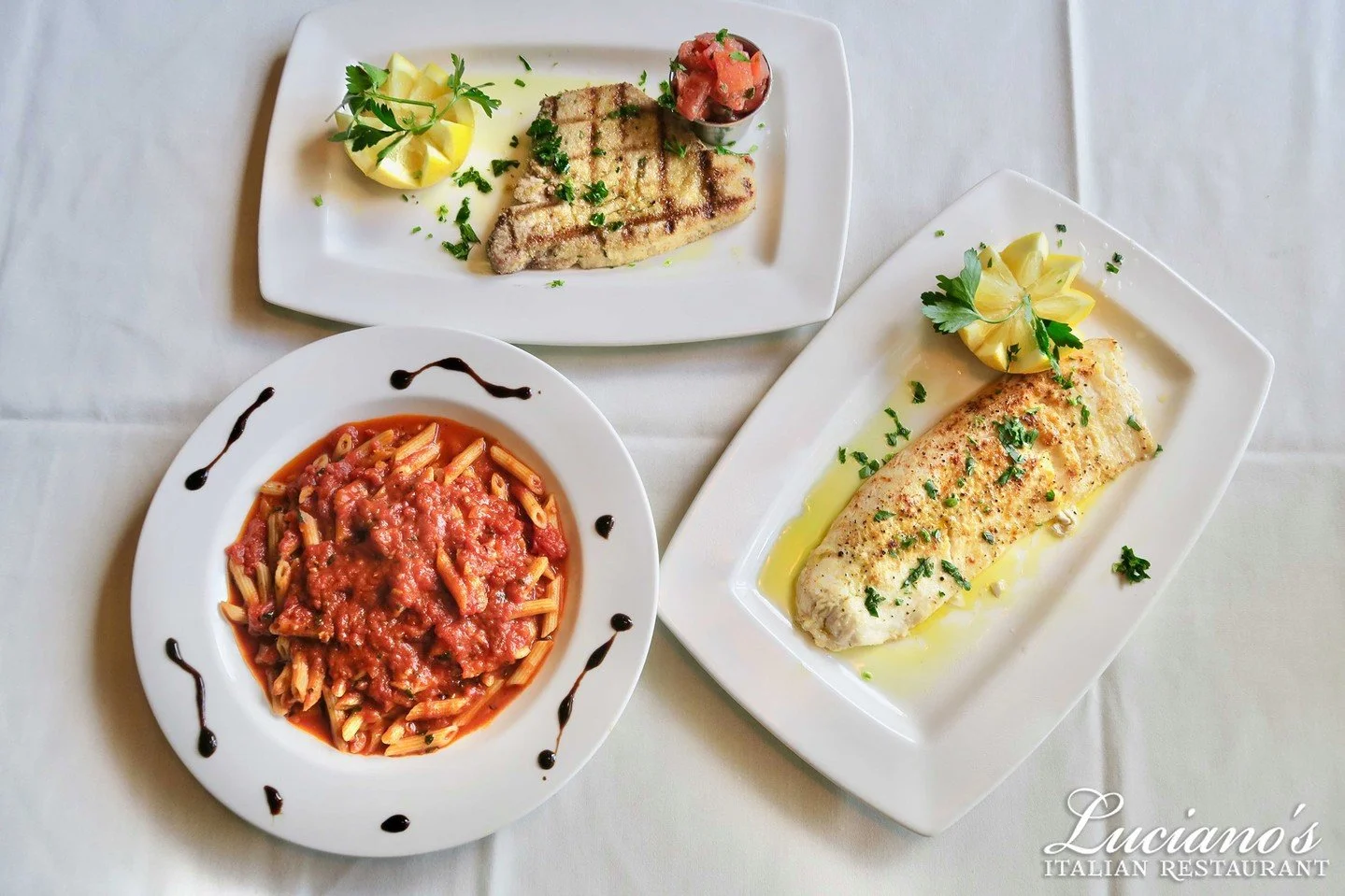Make family dinners at Luciano's a Sunday tradition!