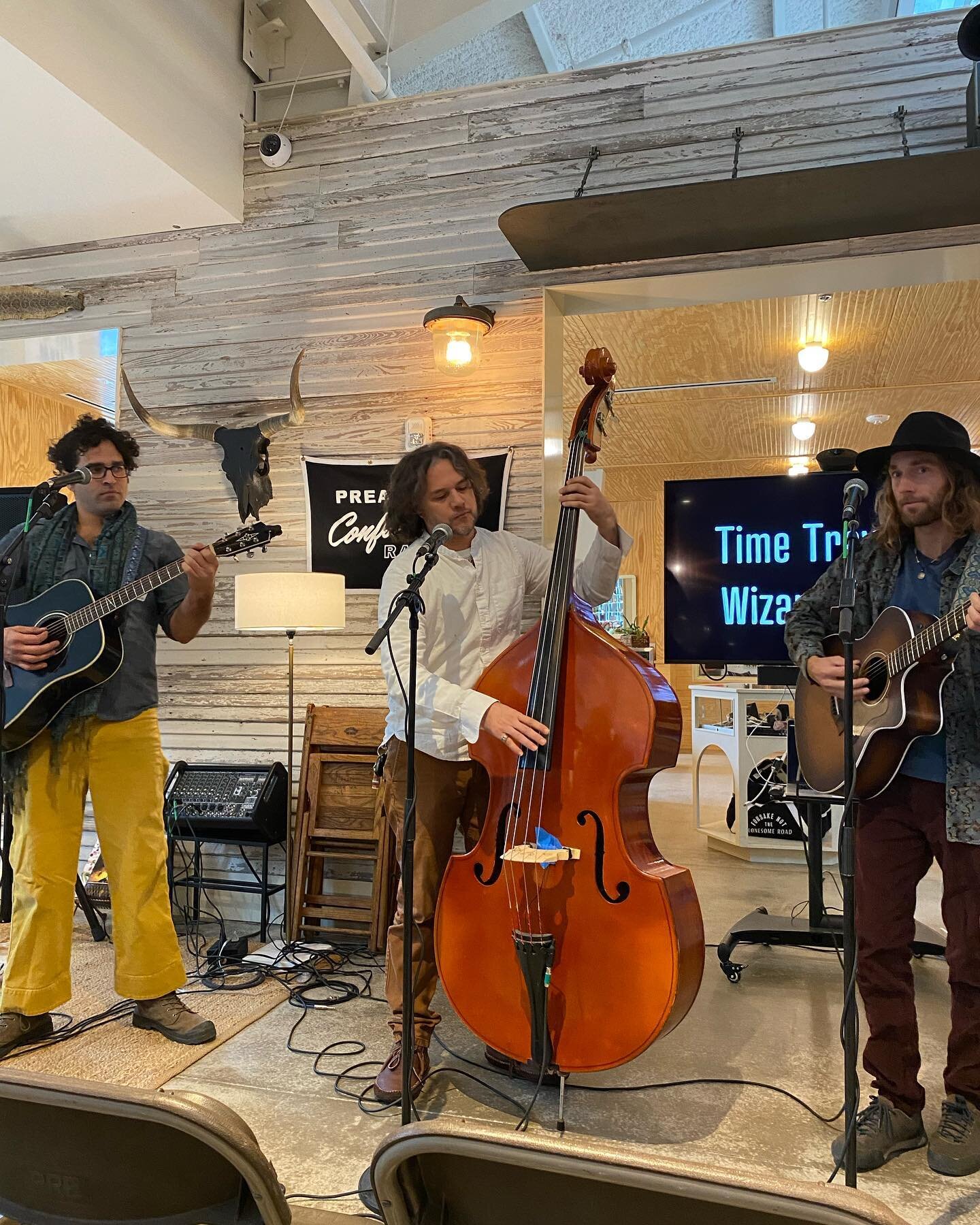 Loved today&rsquo;s #cmatx at @preacheraustin. Preacher&rsquo;s space was epic. The music, by @timetravelingwizardpeople was wonderfully wacky. And Claire Campbell&rsquo;s ( @bluestonewriters )talk was galvanizing, reminding us to take time to create