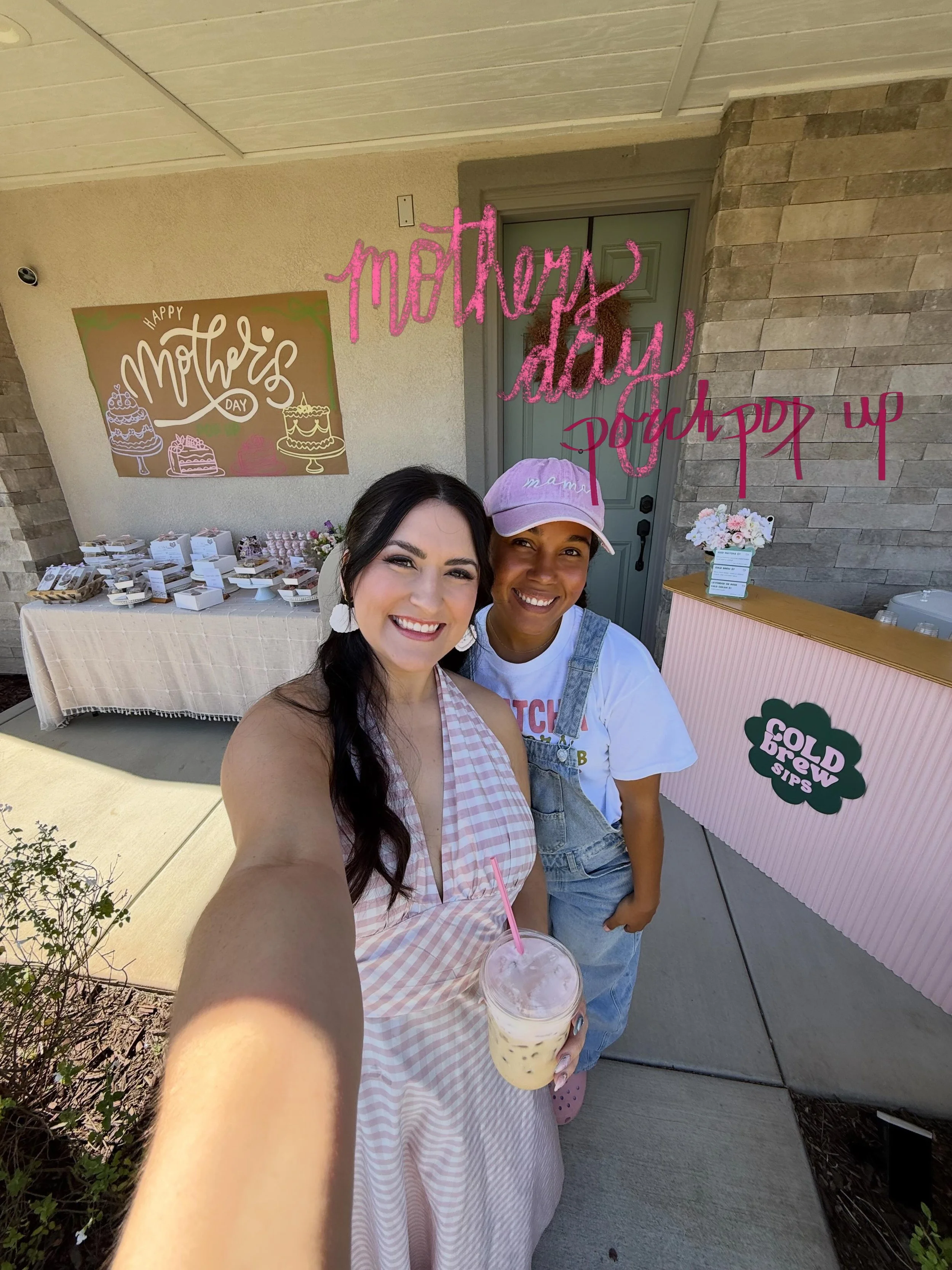 thankful for the mamas 🌸

thank you for coming out &amp; supporting small yesterday! only had four items left, so you know it was a good turnout ✨

huge shoutout to my girl Sammie @coldbrewsips for serving the best cold brews &amp; matchas next to m