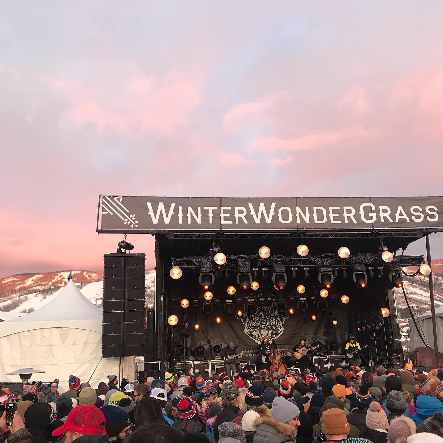 We&rsquo;re just 26 days away from #WinterWonderGrass2024! ❄️

We can&rsquo;t wait to get back to Steamboat and take in that alpenglow while our favorite bluegrass bands rip it up on stage 🪕 🎶 

Don&rsquo;t forget that you still have a few days to 