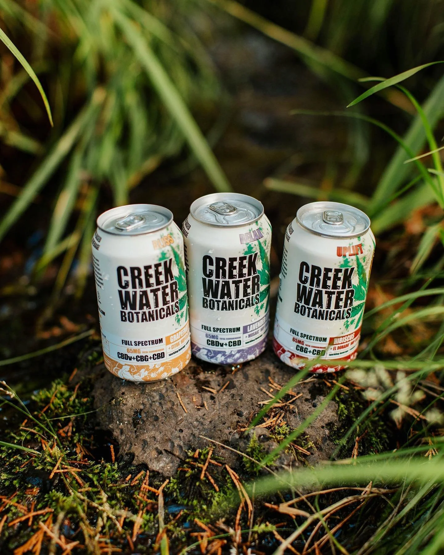 When the temps are soaring well over triple-digits, Creek Water Botanicals is the perfect pick-me-up to get your head on straight again. ☀️ 

Our sparkling CBD beverages are packed with flavor, not sugar, and contain unique cannabinoids like CBG and 