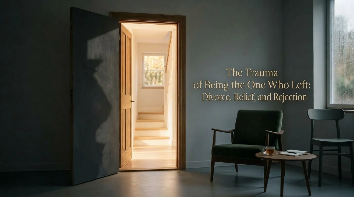 The Trauma of Being the One Who Left: Divorce, Relief, and Rejection