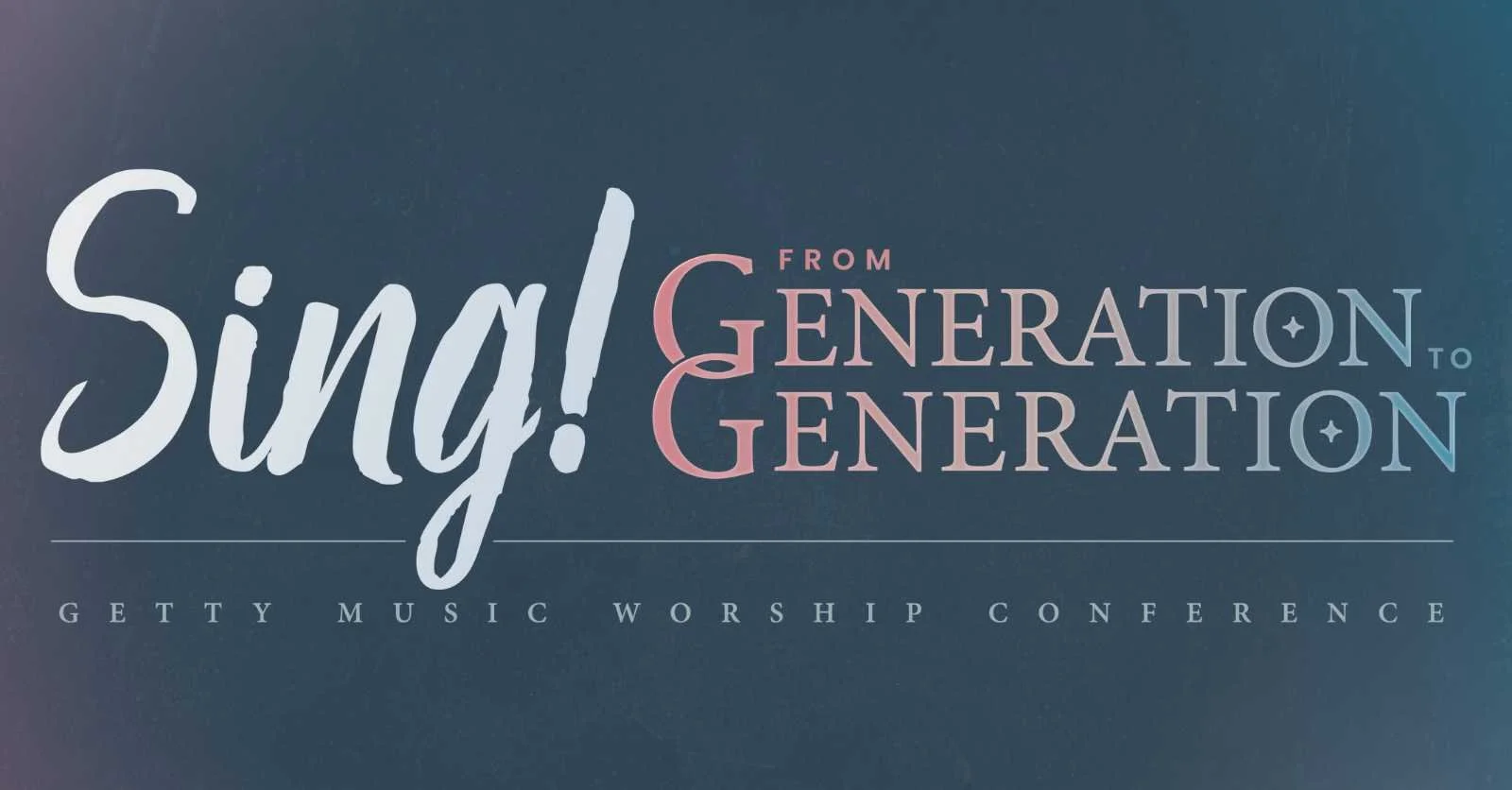 SING! Conference - TBA