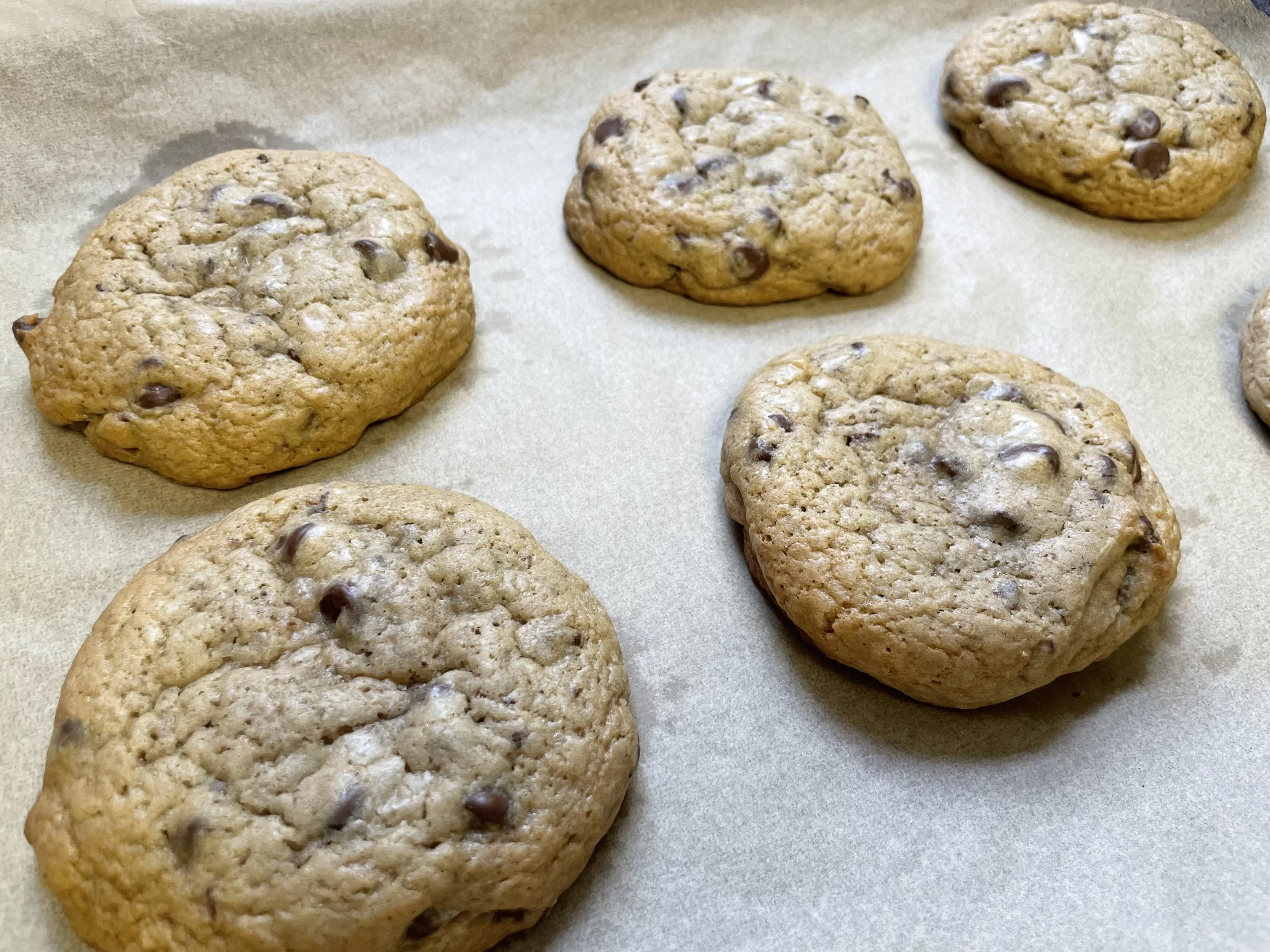 Brown Butter Sourdough Chocolate Chip Cookie