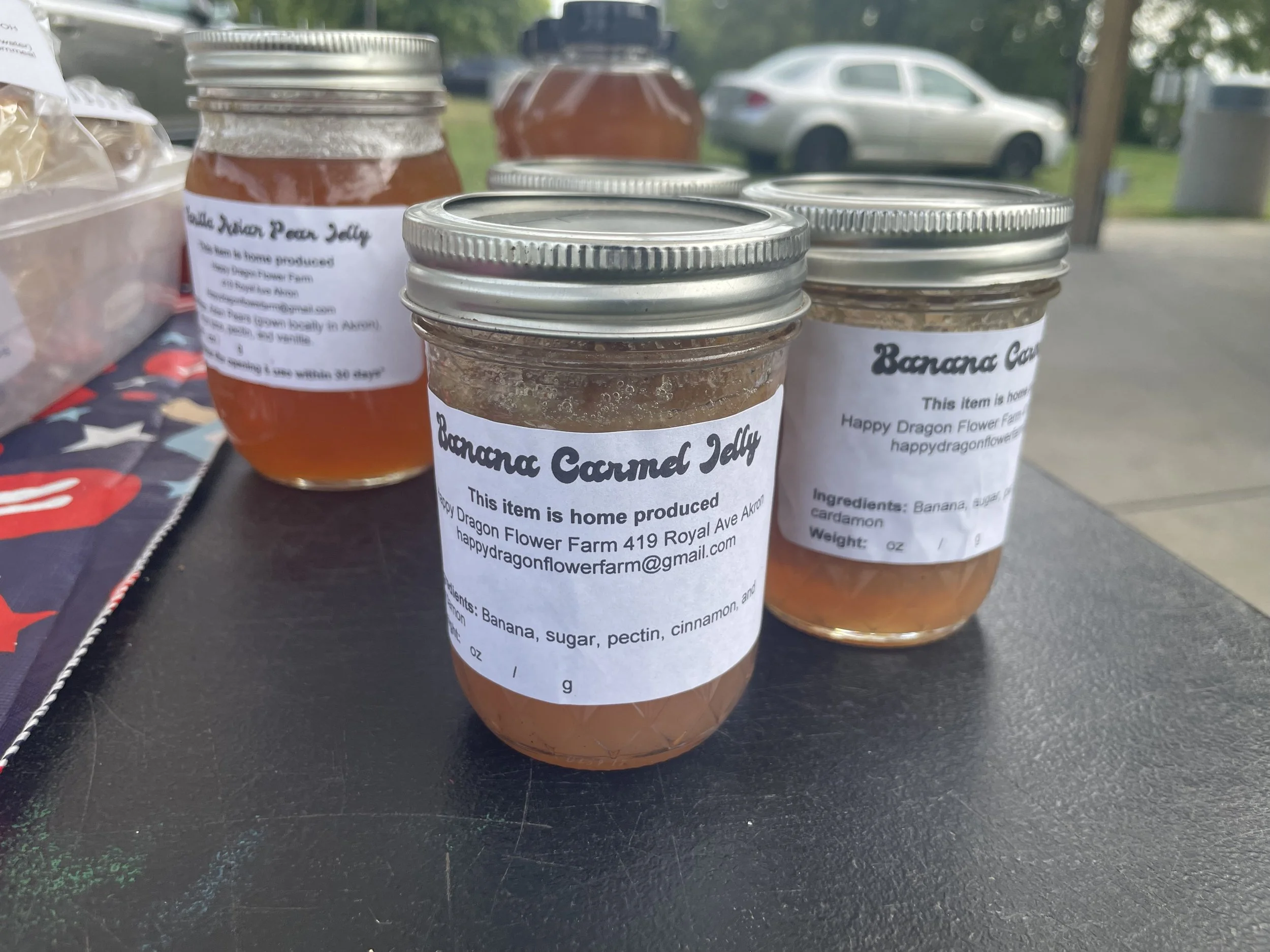 Banana Carmel Jelly