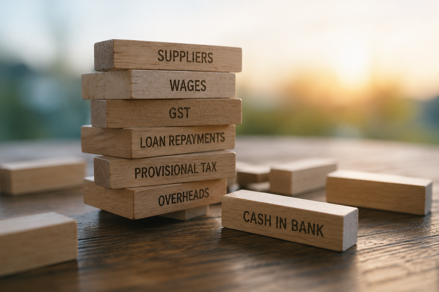Cashflow problems on blocks