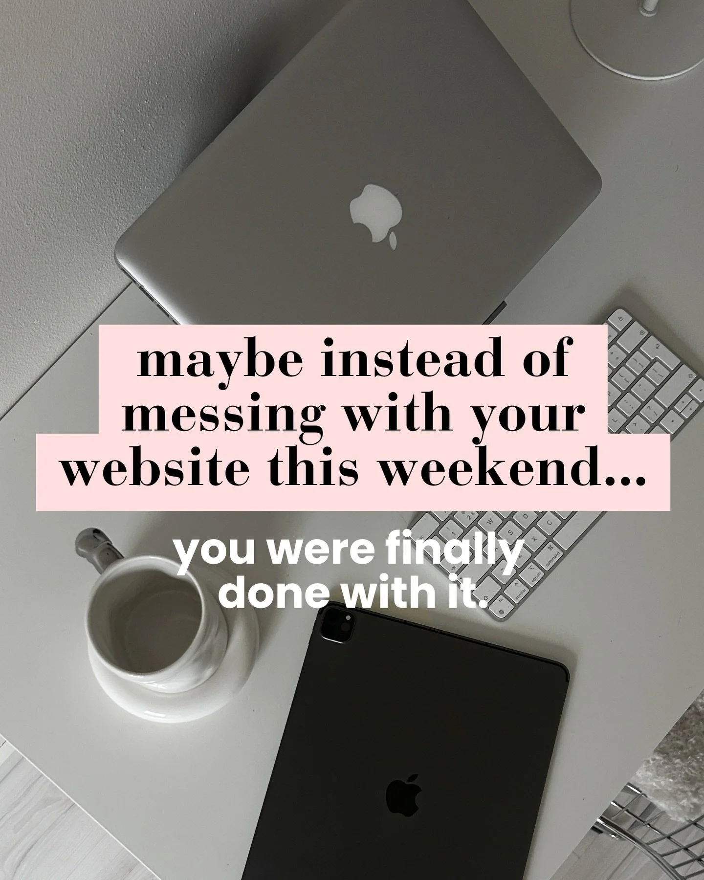 What if the website chaos, the tech headaches, the &ldquo;ugh, it&rsquo;s not me&rdquo; feeling didn&rsquo;t have to be your norm?
 I know you&rsquo;re tired of: 🤦🏼&zwj;♀️Trying to DIY something that doesn&rsquo;t feel strategic 🤦🏼&zwj;♀️Feeling 