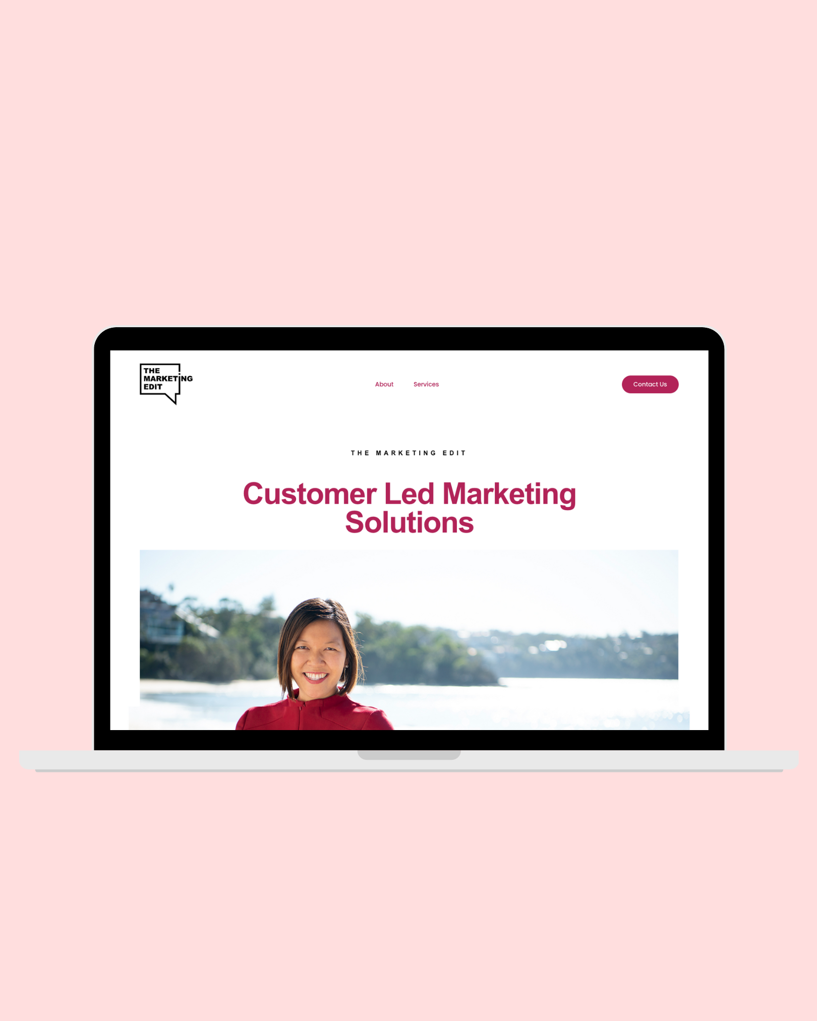 The Marketing Edit website 