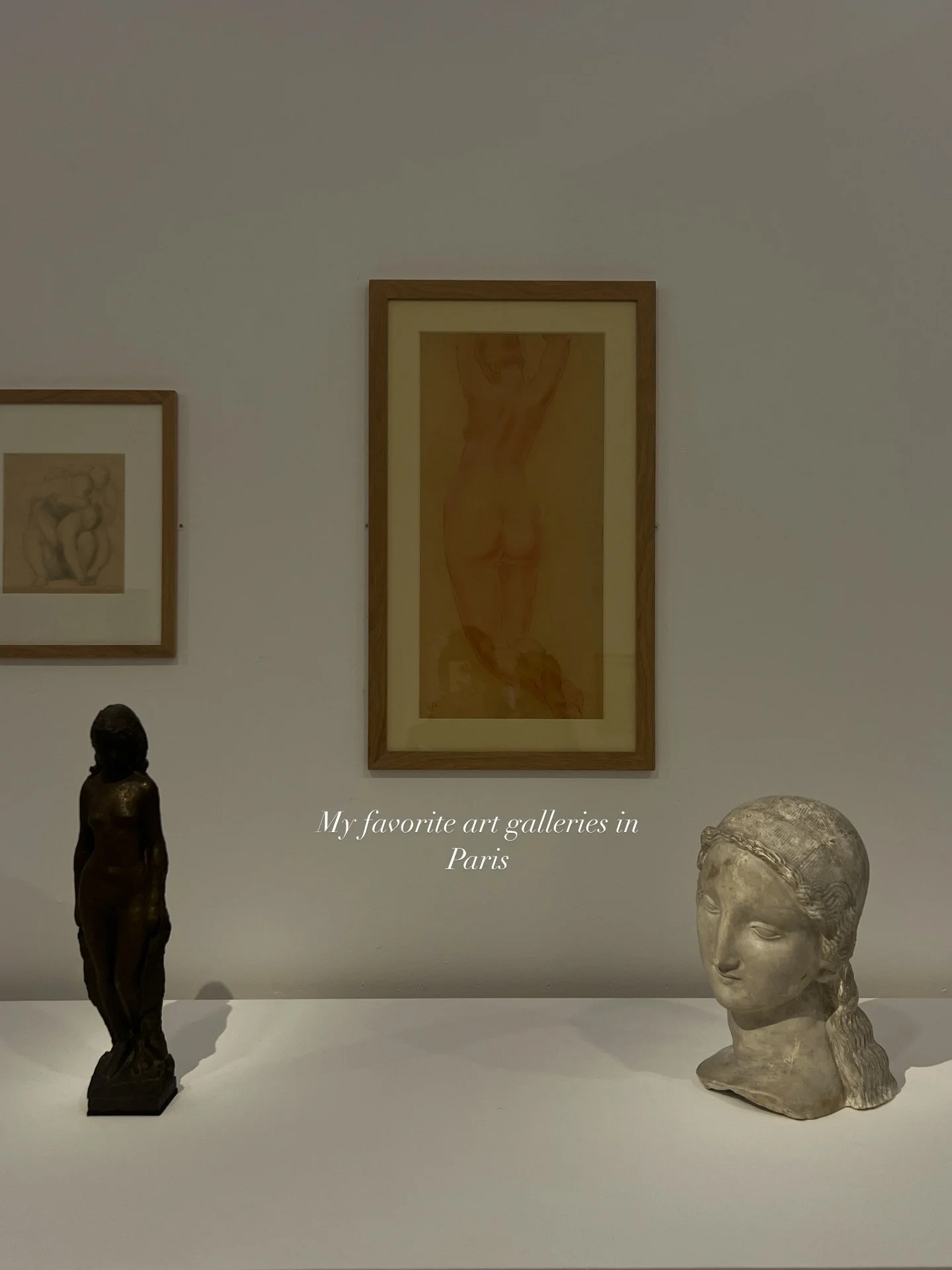 Galleries I visit time and time again:

- @palaisdetokyo 

- @fondation_giacometti 

- @sothebys Paris 

- @galeriepatrickseguin 

- @ogata.paris 

- @museezadkine 

- @galerieparadis.paris 

- @adevals 

Some hidden gems for you. Perfect for a littl