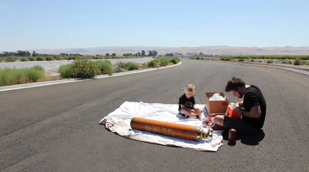 A Toy Train in Space Viral Video — Ron Fugelseth