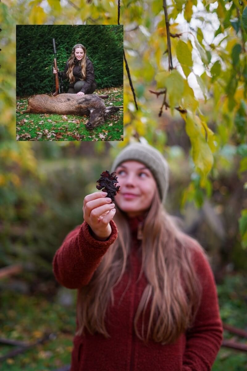 Zenia Maltha - Jagt, friluftsliv og natur - Krondyr jerky med egen marinade