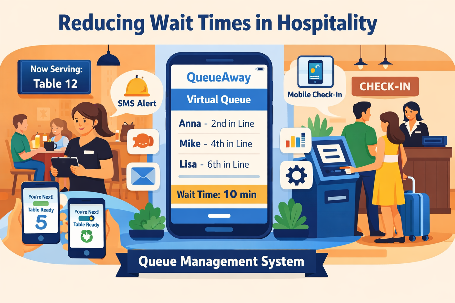 Reducing Wait Times in Hospitality (2026 Guide for Restaurants & Hotels)