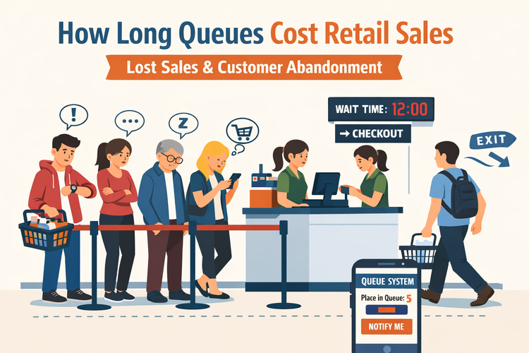Queue Retail How Long Queues Cost Retail Sales (2026 Data on Lost Customers)