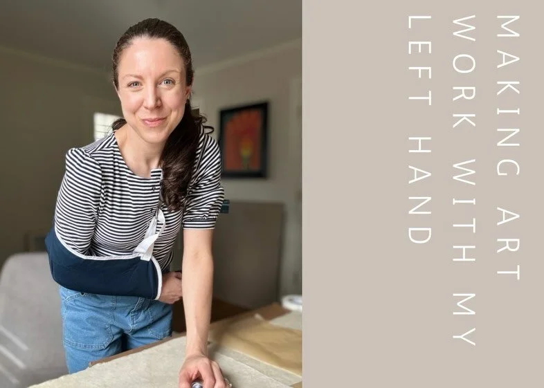 In one of life&rsquo;s many plot twists, I&rsquo;m suddenly discovering I can do much more with my left hand than I knew I could! I&rsquo;m nursing a shoulder issue which has limited my ability to paint or sketch, but at the encouragement of several 