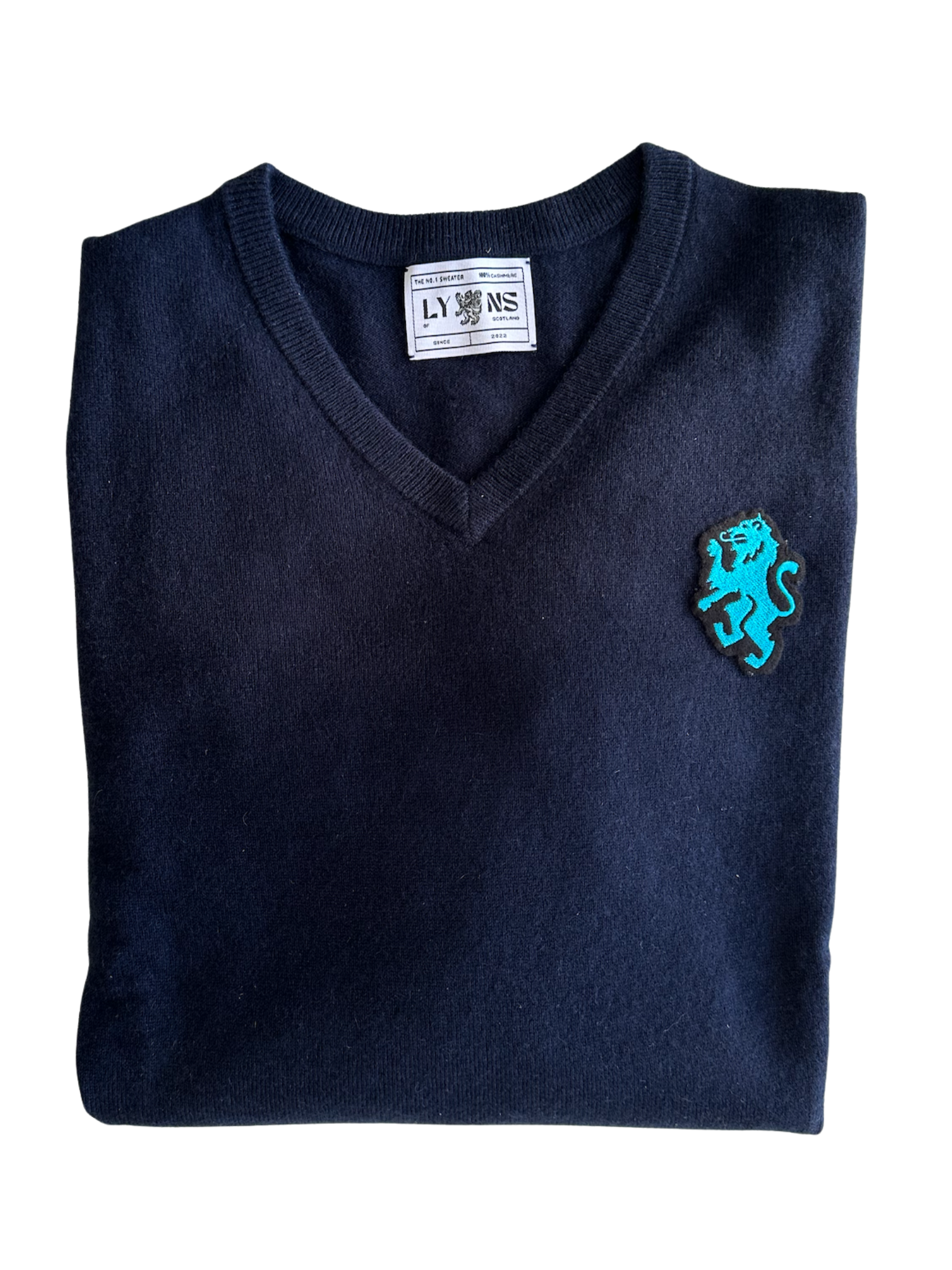 The No.1 Sweater Navy V-Neck