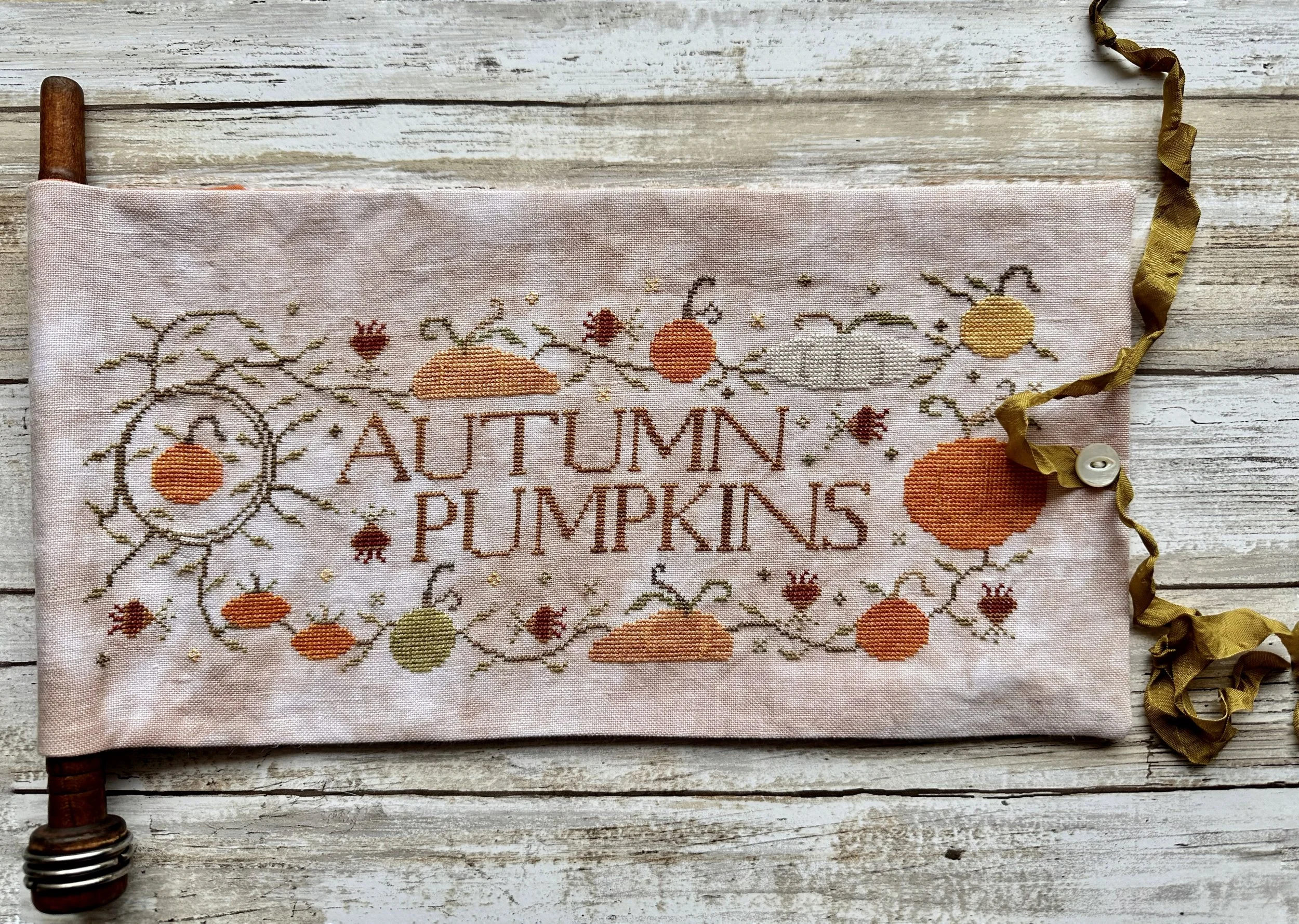 Autumn Pumpkins PDF Chart