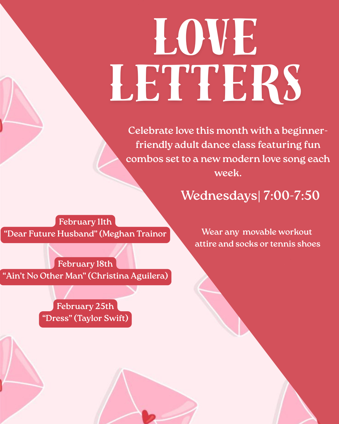 Love Letters Combo Class