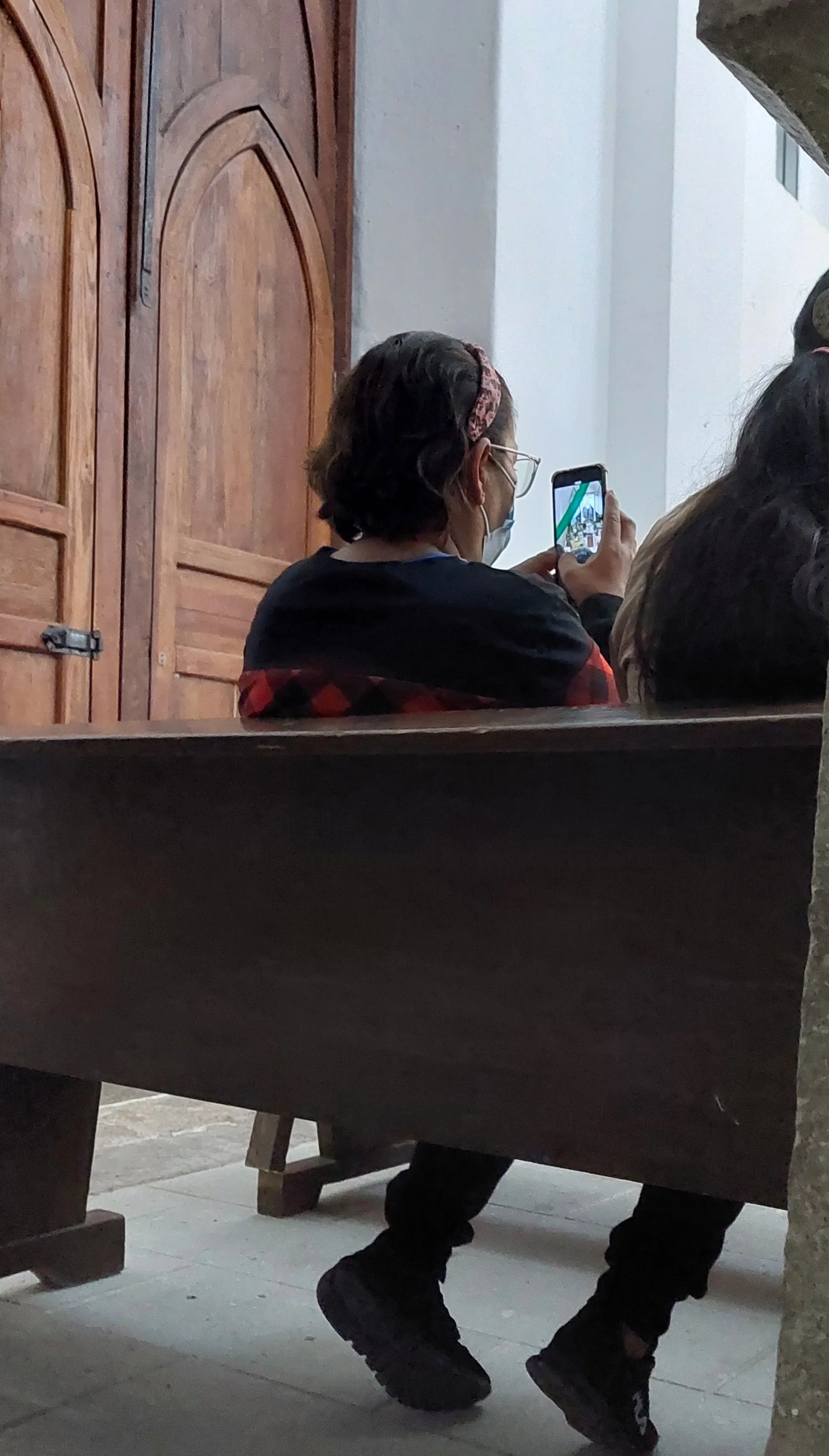 Woman in Church. Mexico. Day of the Dead. Adventure Travel.