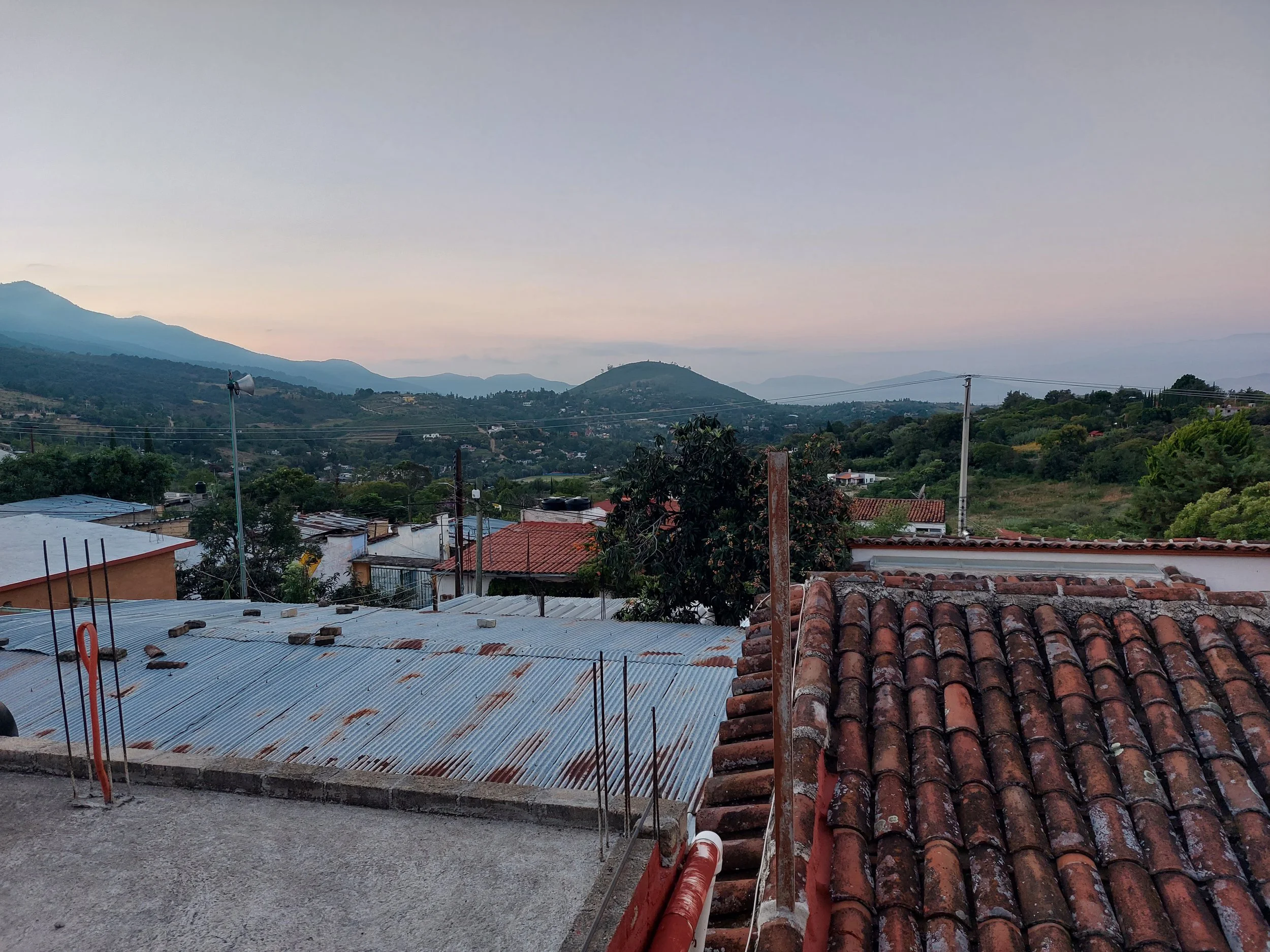 Oaxaca. Mexico. Rooftop Views. Travel. Motorcycle Journey.