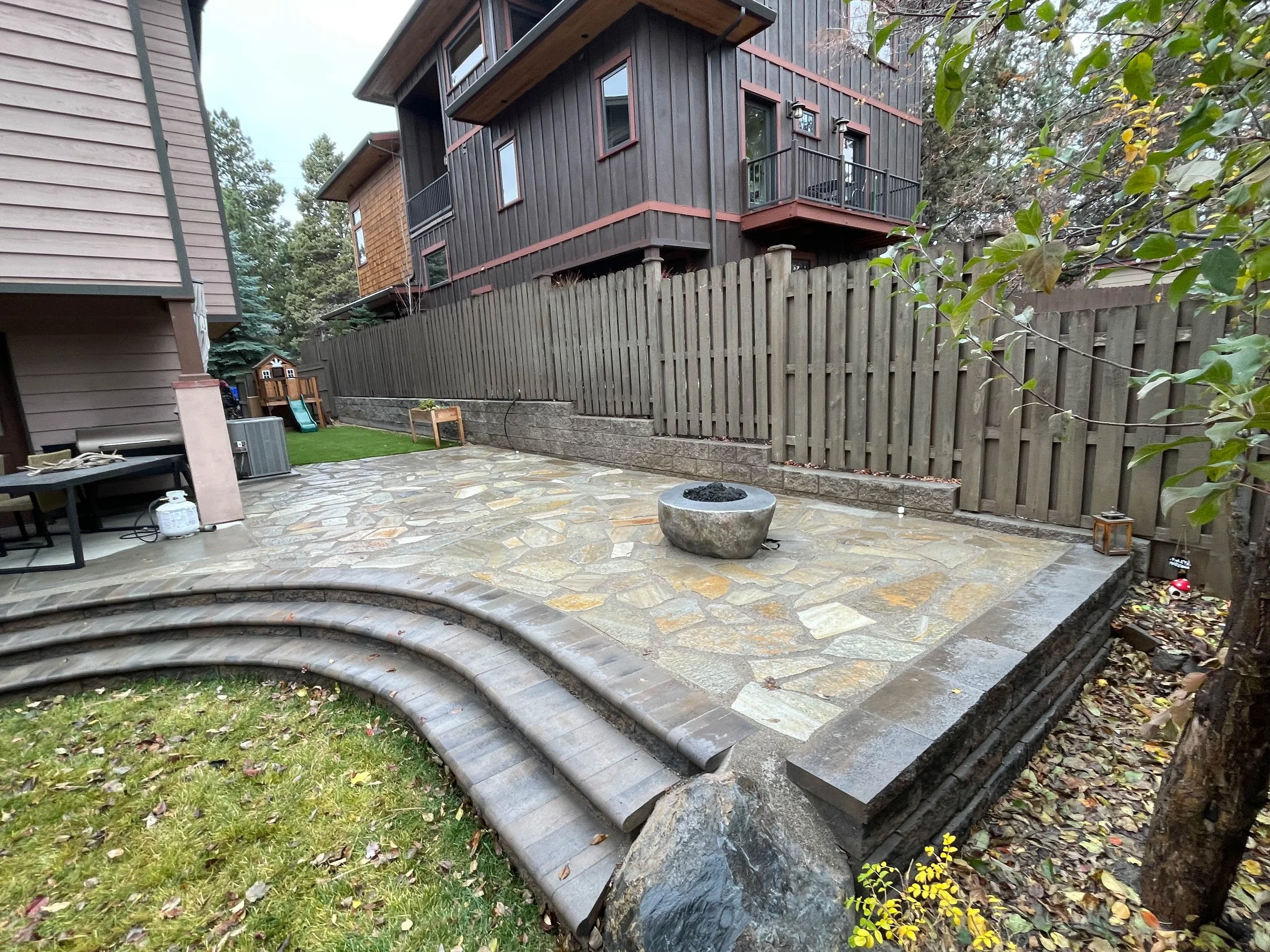 Custom fireplace, Bend OR