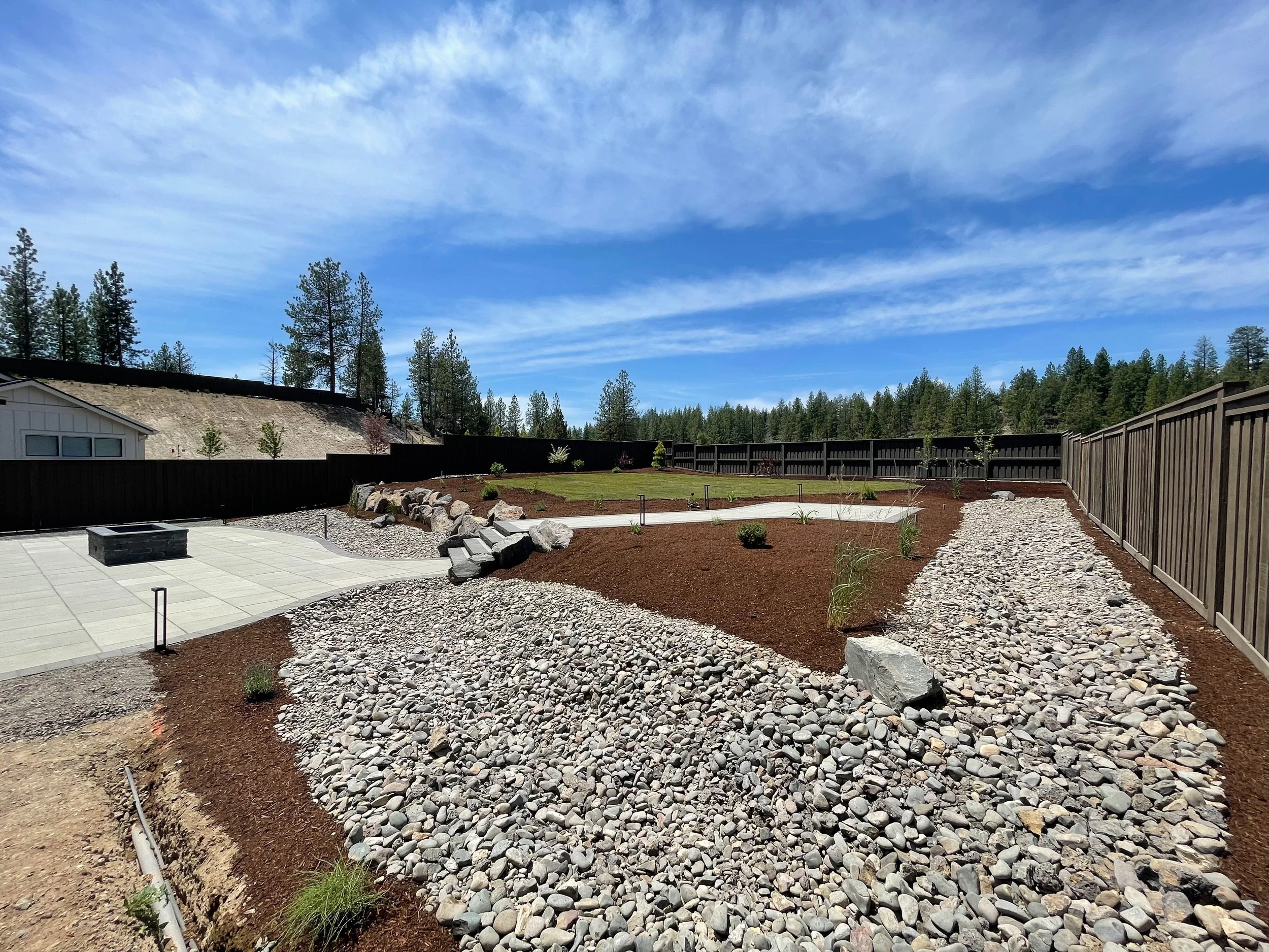 Custom fireplace, Bend OR