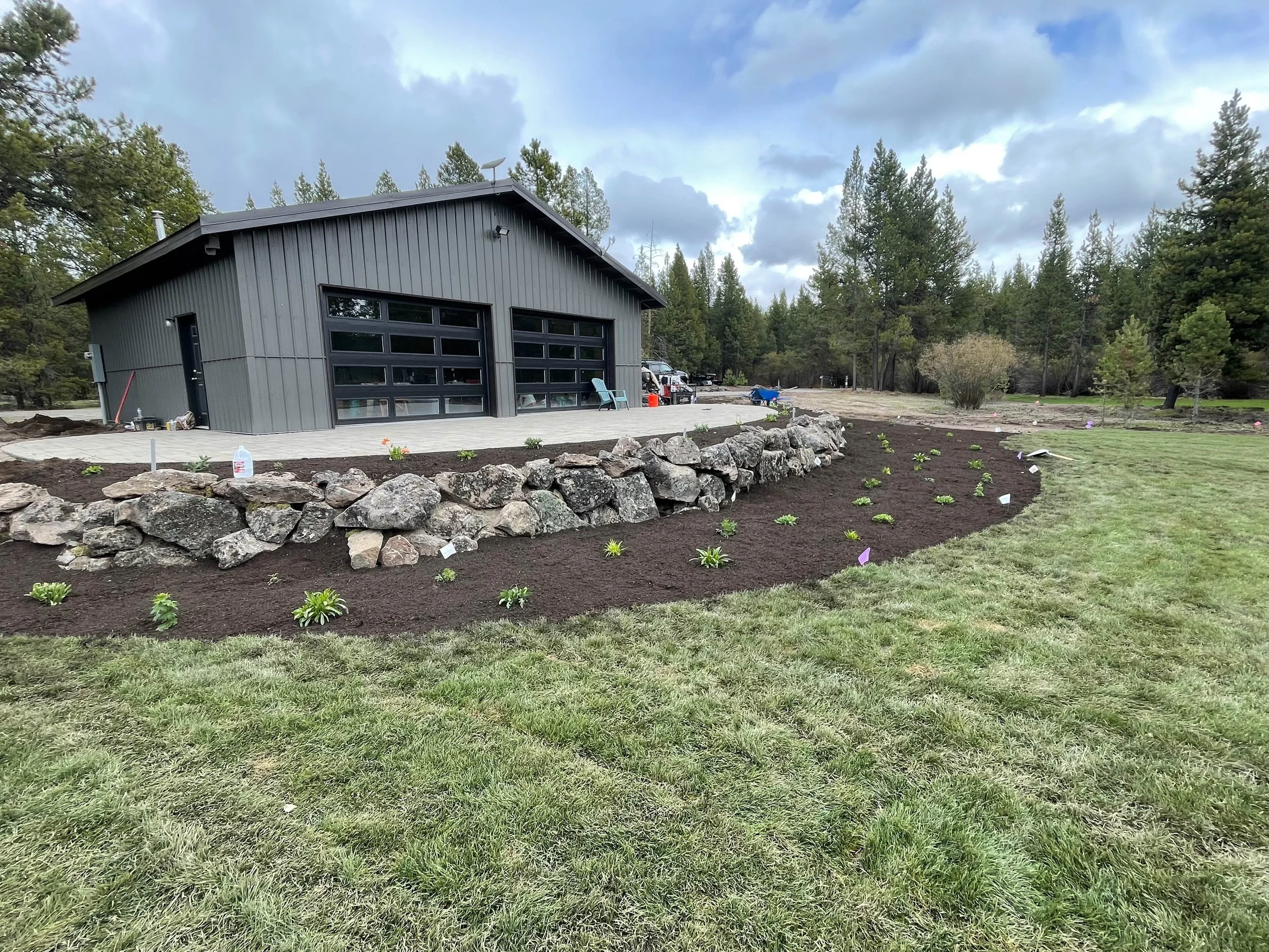 Irrigation system zone layout, Central Oregon