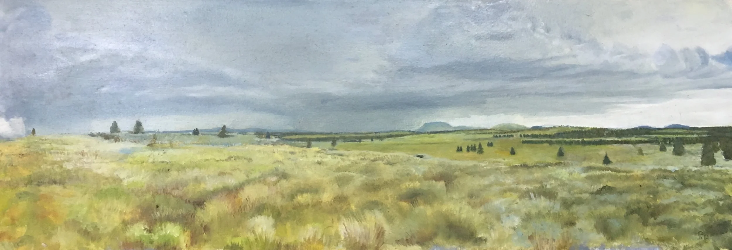 SOLD: Three Sisters, Bend, OR (9 x 26.5)