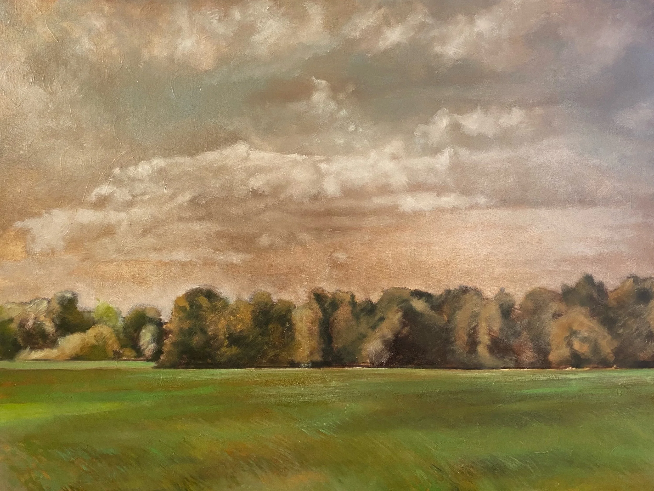 Valley Forge National Historic Park, Grand Parade (36x48 canvas) , $2,200
