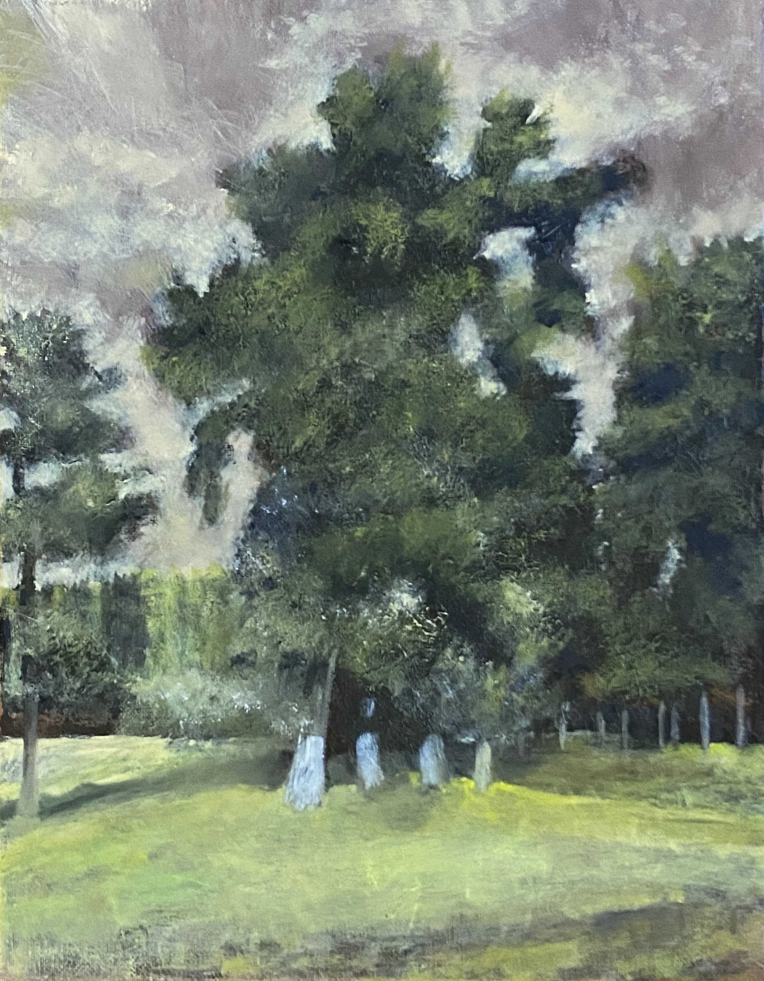 Lozere, France #2 (14x11 on canvas), $600