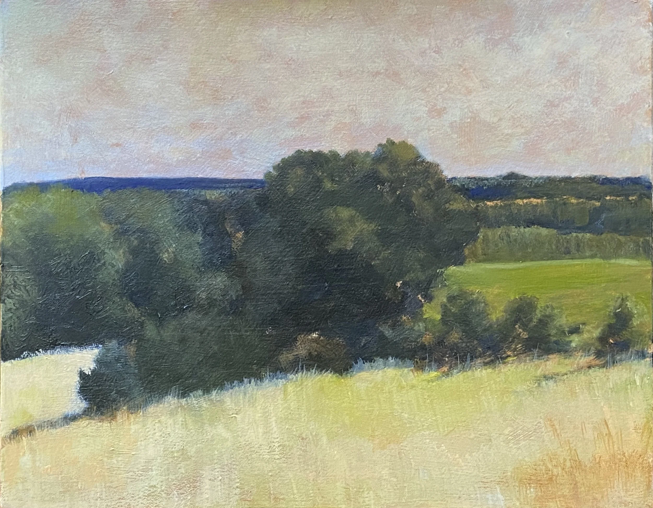 La Creuse, France (#1) - (12x15 on canvas), $600