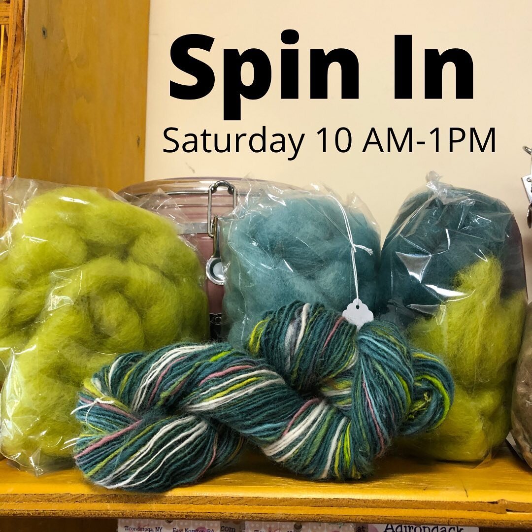Spin in 10 am to 1 pm Saturday Feb 2 and next one is March 3!