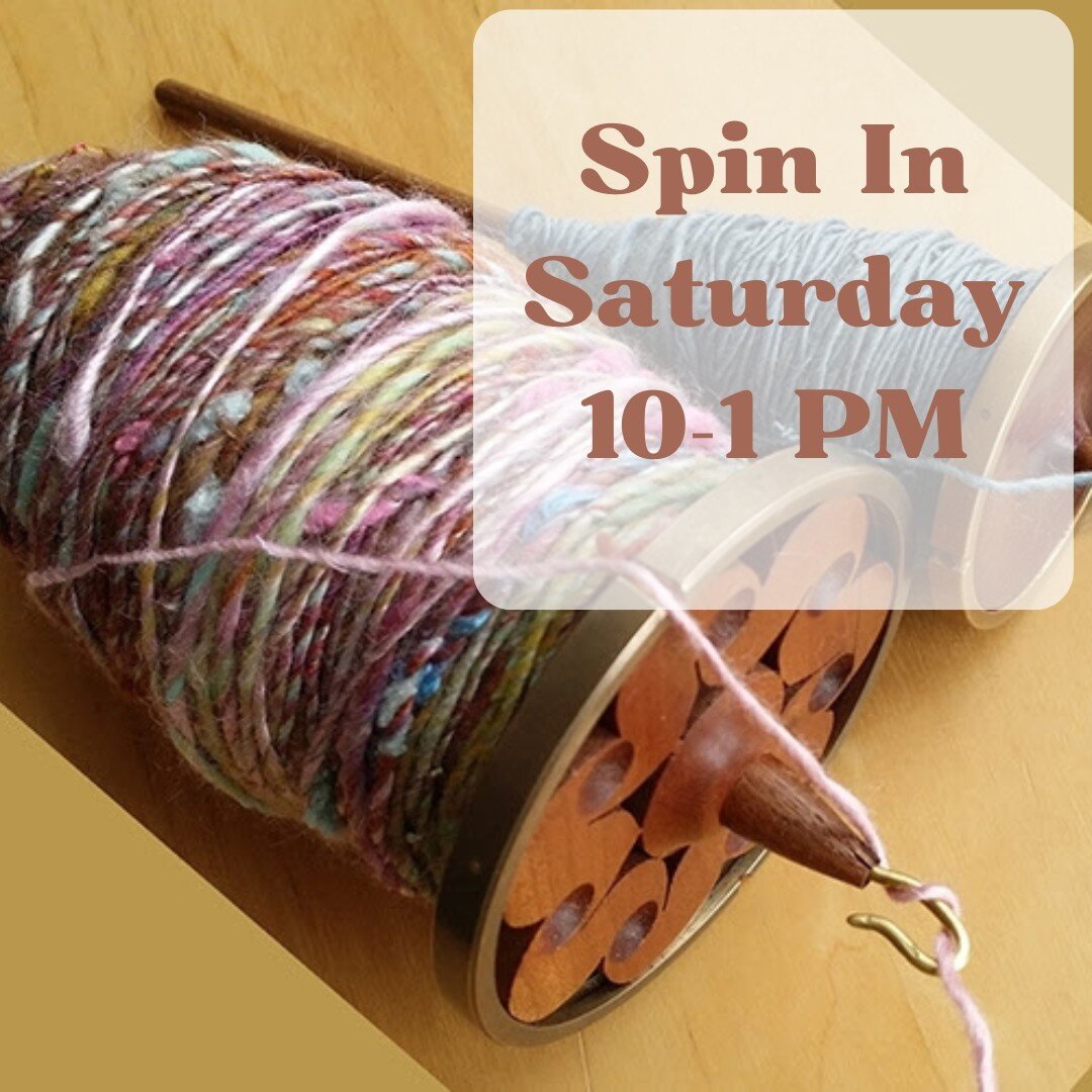 Spin In Saturday, March 2 10 AM to 1 PM and more, newsletter link in bio.