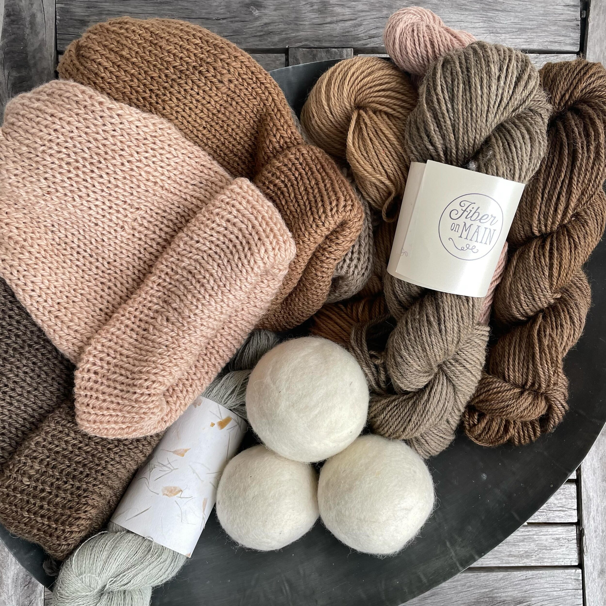 Pick up a naturally-dyed hat, featuring wool from @thecenterfordiscovery ! These incredible hats were made by some of The Center&rsquo;s residents as part of their vocational program.

Open Saturday 11-4 and Wednesday 3:30-7.