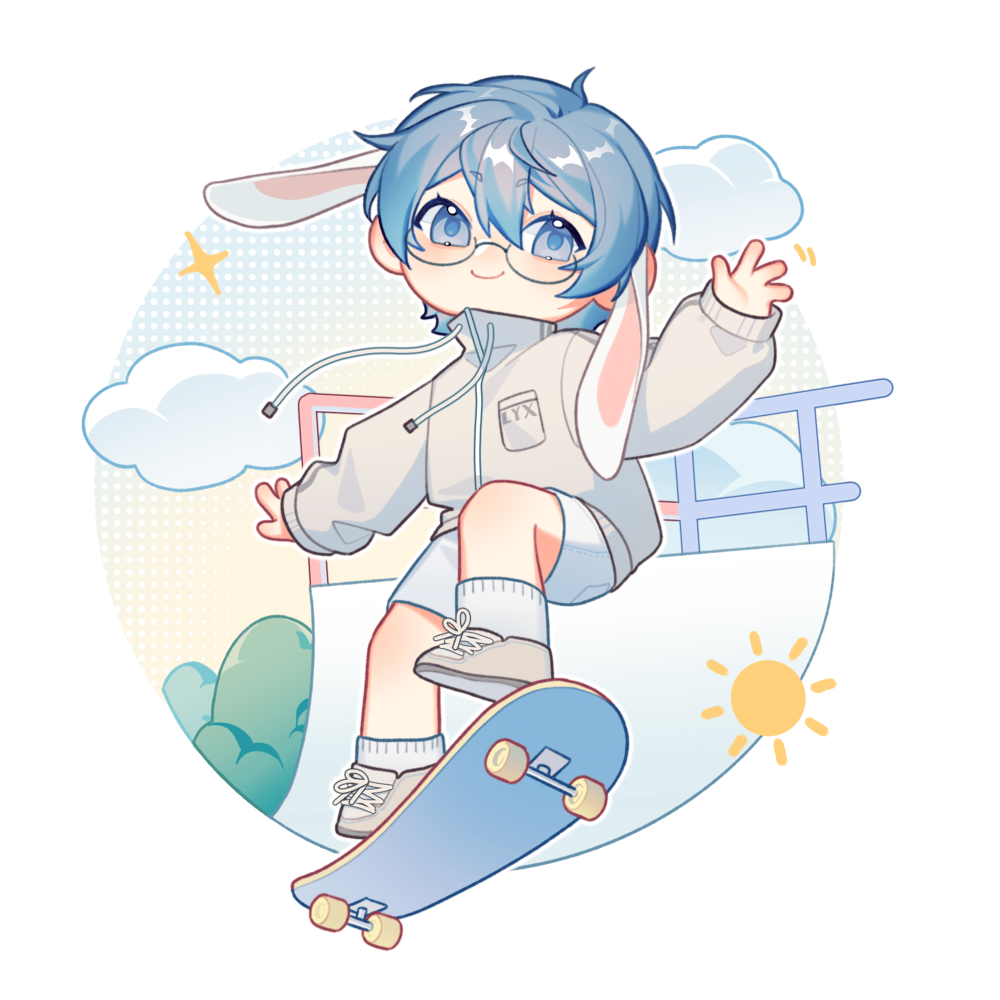 滑板兔 - 林予曦