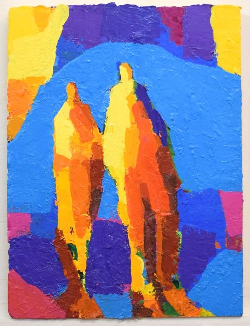 DSC_0214, 9x12 inches, acrylic on board, 2025