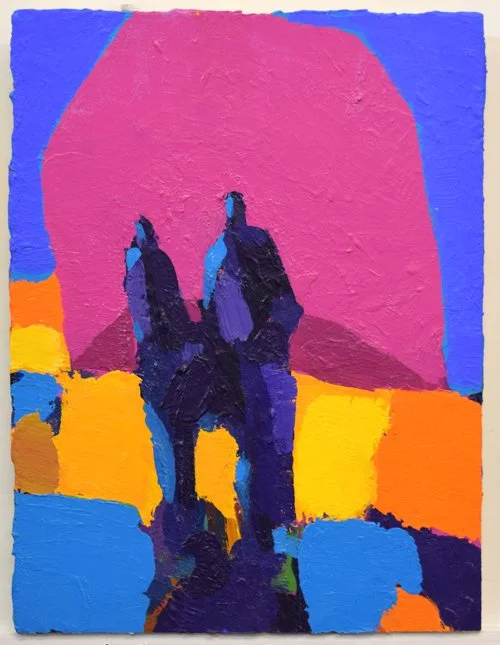 DSC_0219, 12x16 inches, acrylic on board, 2025