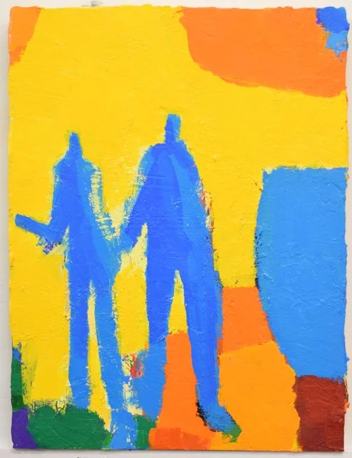 DSC_0223, 12x16 inches, acrylic on board, 2025