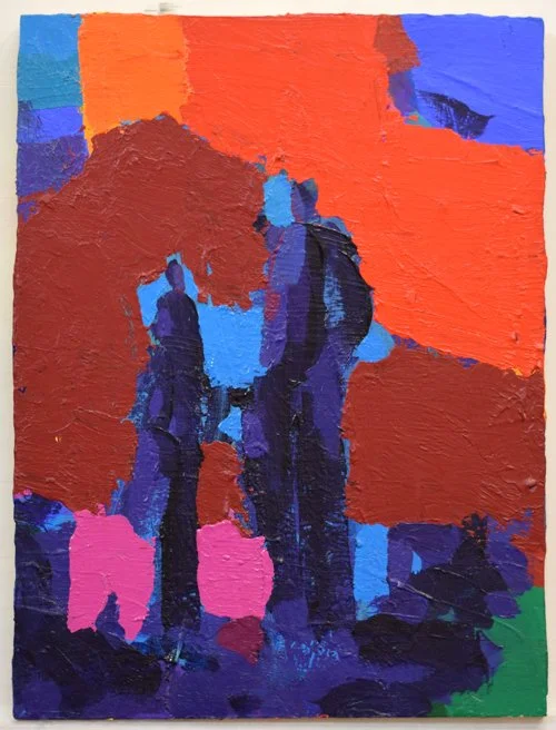 DSC_0220, 12x16 inches, acrylic on board, 2025