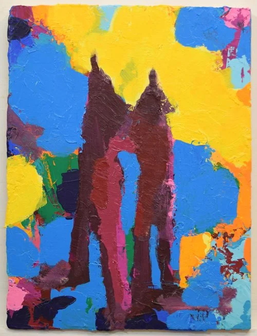 DSC_0215, 9x12 inches, acrylic on board, 2025