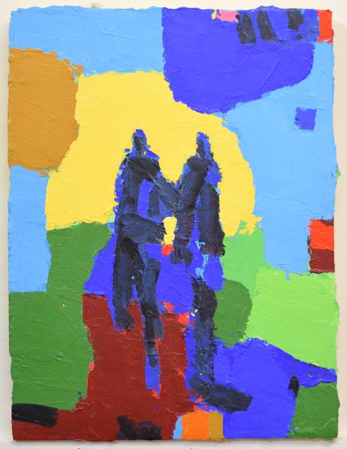 DSC_0222, 12x16 inches, acrylic on board, 2025