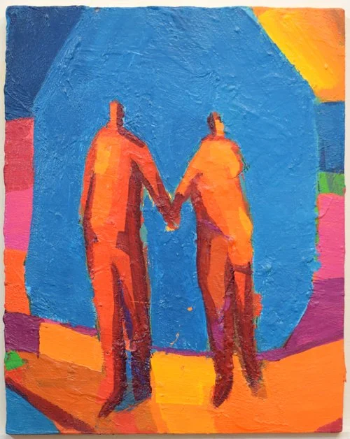 DSC_0207, 11x14 inches, acrylic on board, 2025