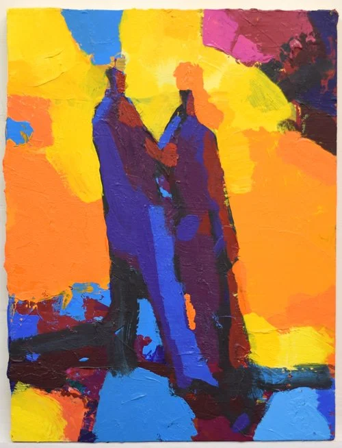 DSC_0216, 9x12 inches, acrylic on board, 2025