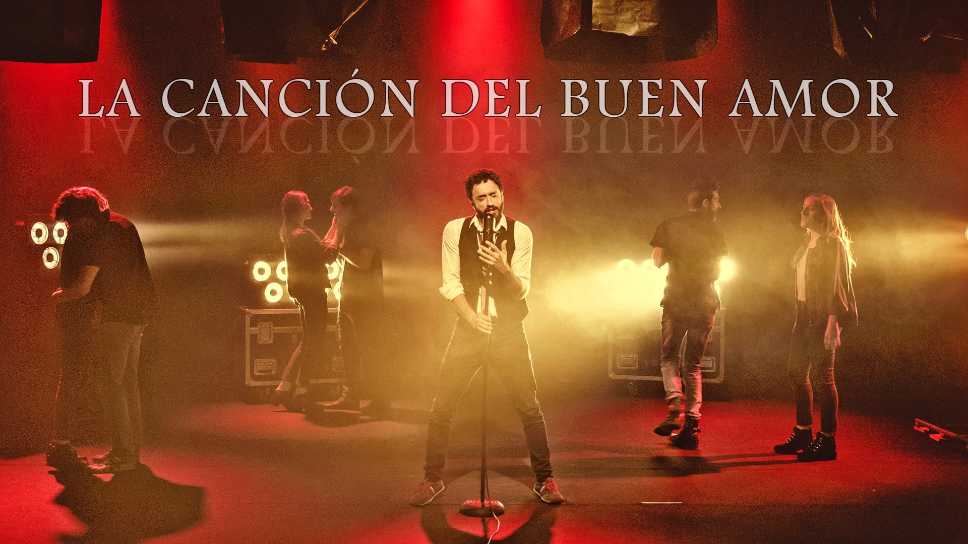 Foto promocional del videoclip de La Canción del Buen amor, de Miguel Ramiro.