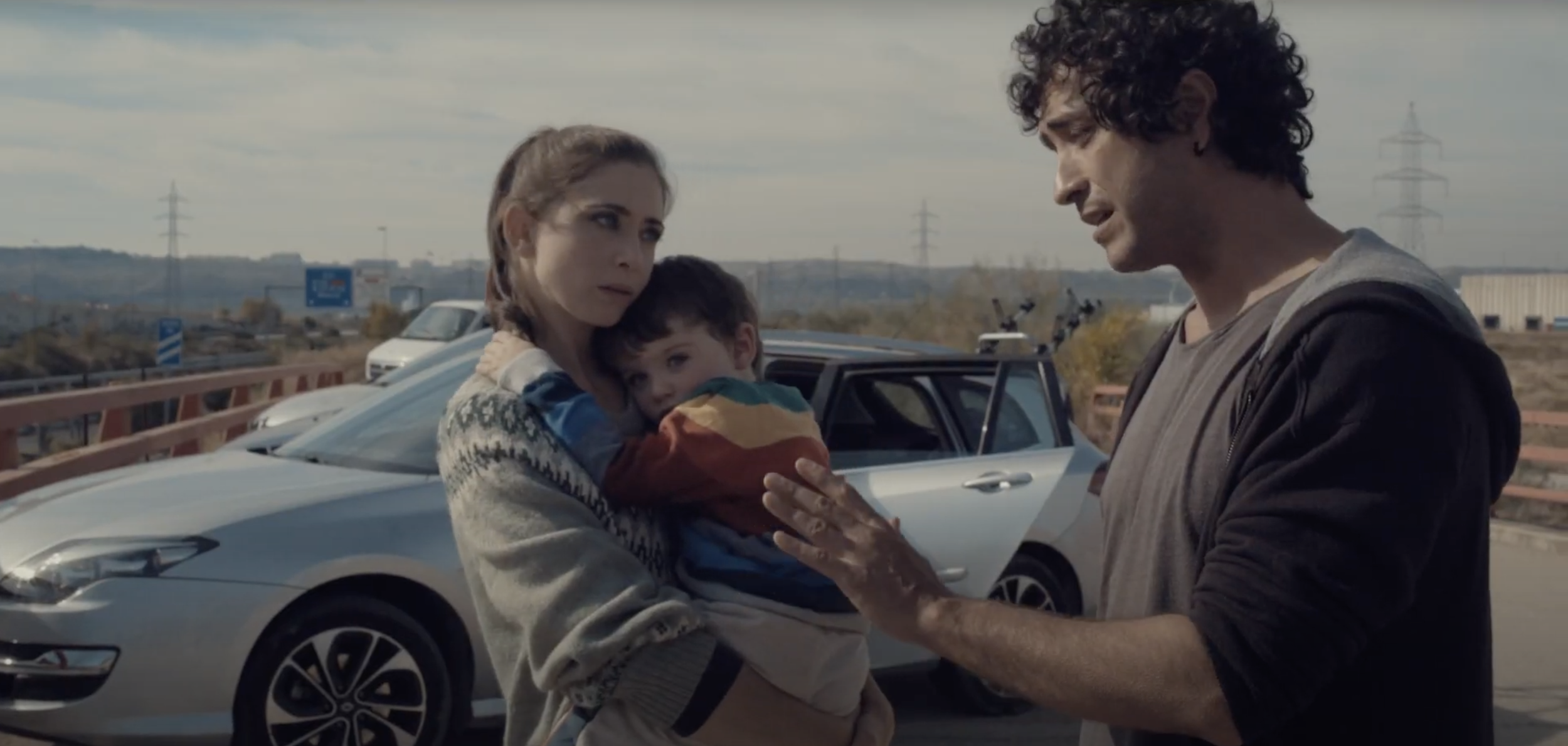 Miguel Ramiro con Mariam Torres en el cortometraje Las Bicicletas, de Catxo Lopez