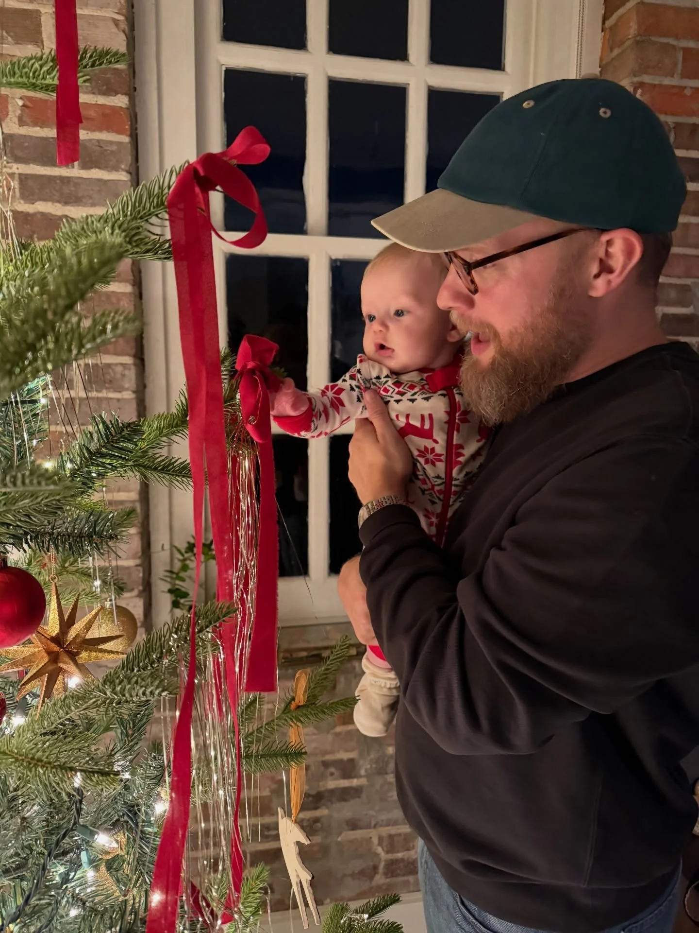 First Christmas magic✨ We hope you and your family had the most wonder-filled Christmas season&mdash;days full of life and light!! December has been extra sweet this year with our little Auggie pal🤍