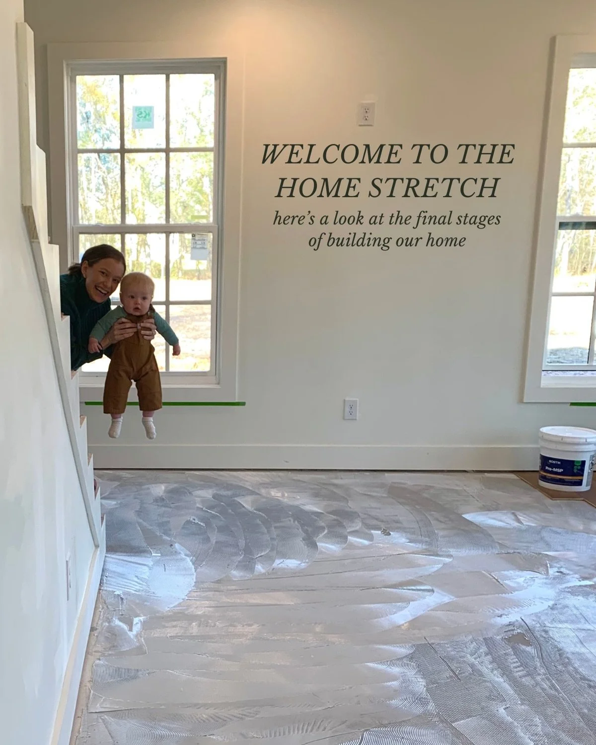 Can we all agree that the best part about this post is Auggie wearing overalls??

Very soon we will be home🥹 This is where Auggie will take his first steps, where we will host the presence of the Lord and so so many others and where we will watch th